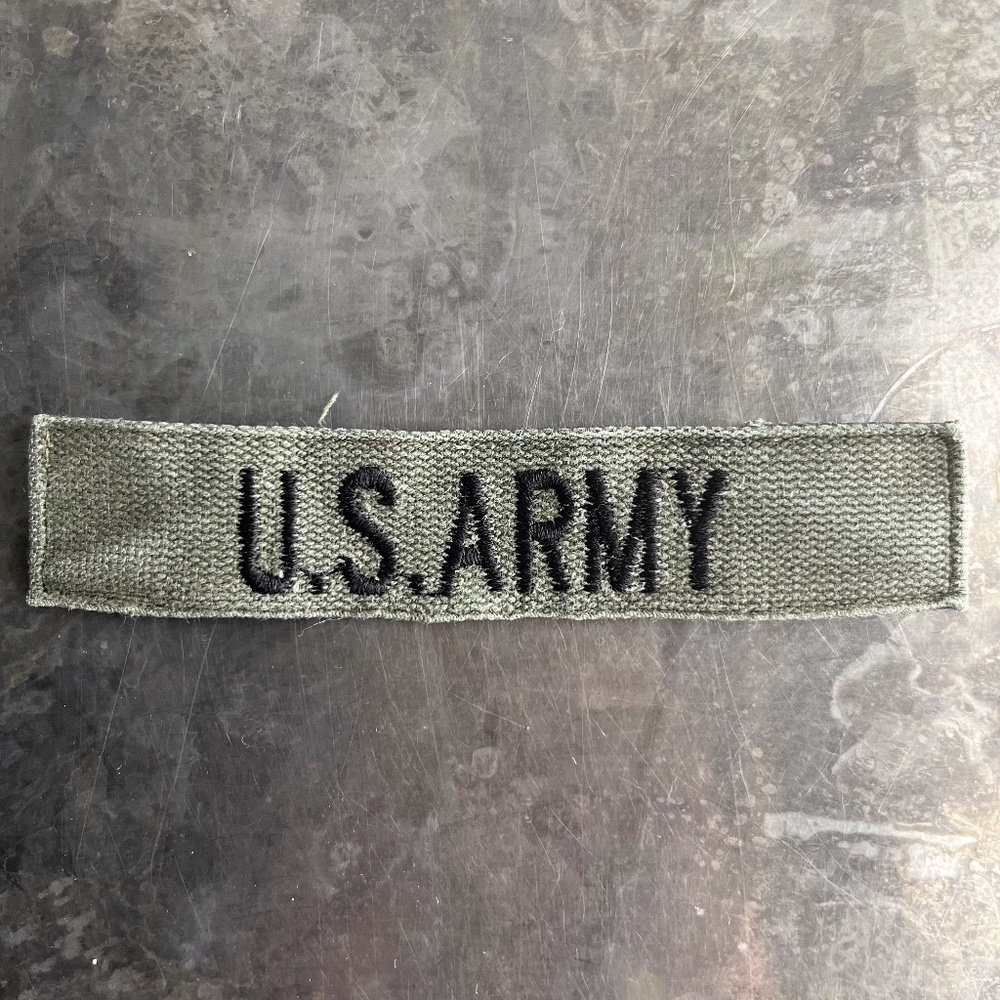 U.S. ARMY embroidered tape patch - Vintage